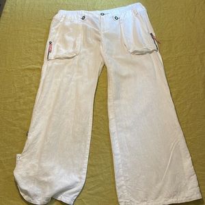 Free People — White Pants